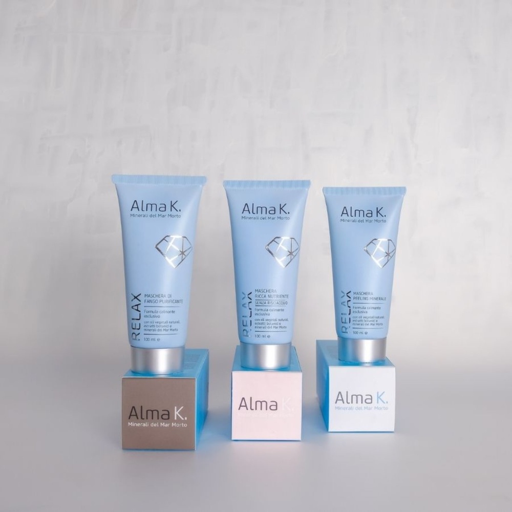 alma k Masque Gommant aux Minéraux Masque visage