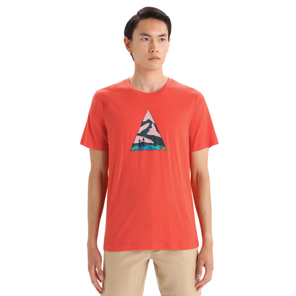 MEN TECH LITE II SS TEE CAMPING GROUNDS Herren - Funktionsshirt