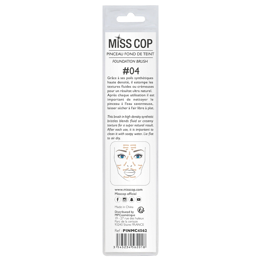 miss cop Fond de Teint Pinceau