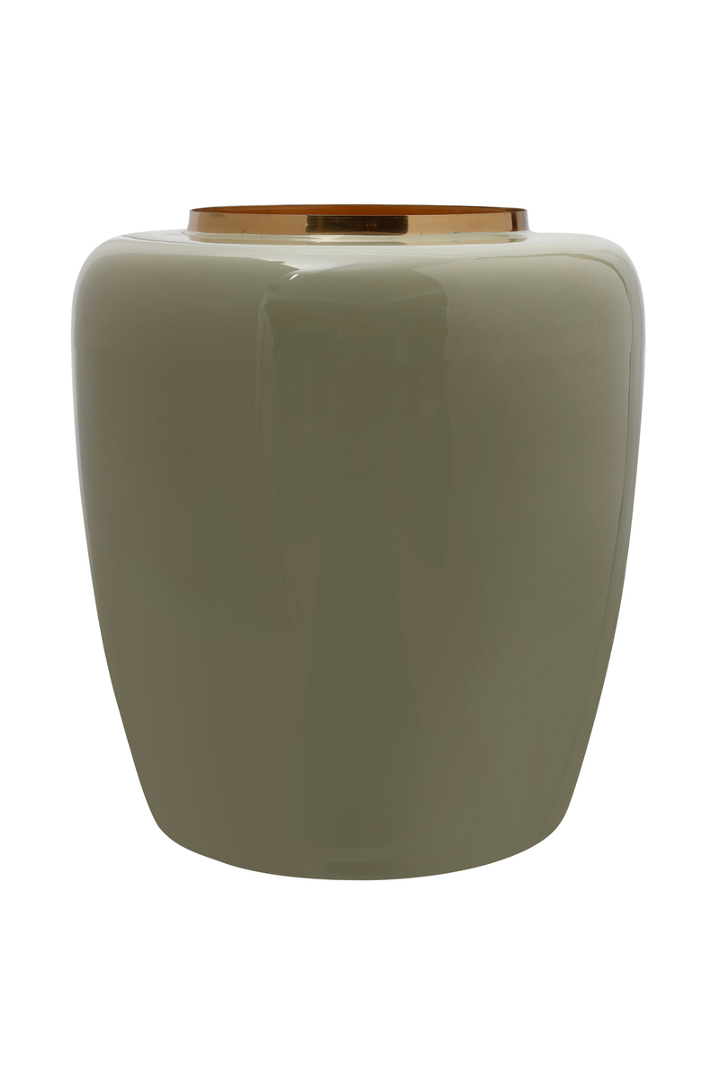 Kayoom Vase Art Deco 125 Mint / Gold