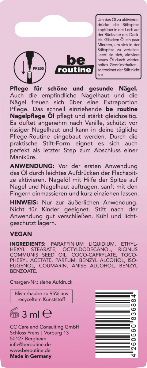 Nagelpflegestift, 3 ml