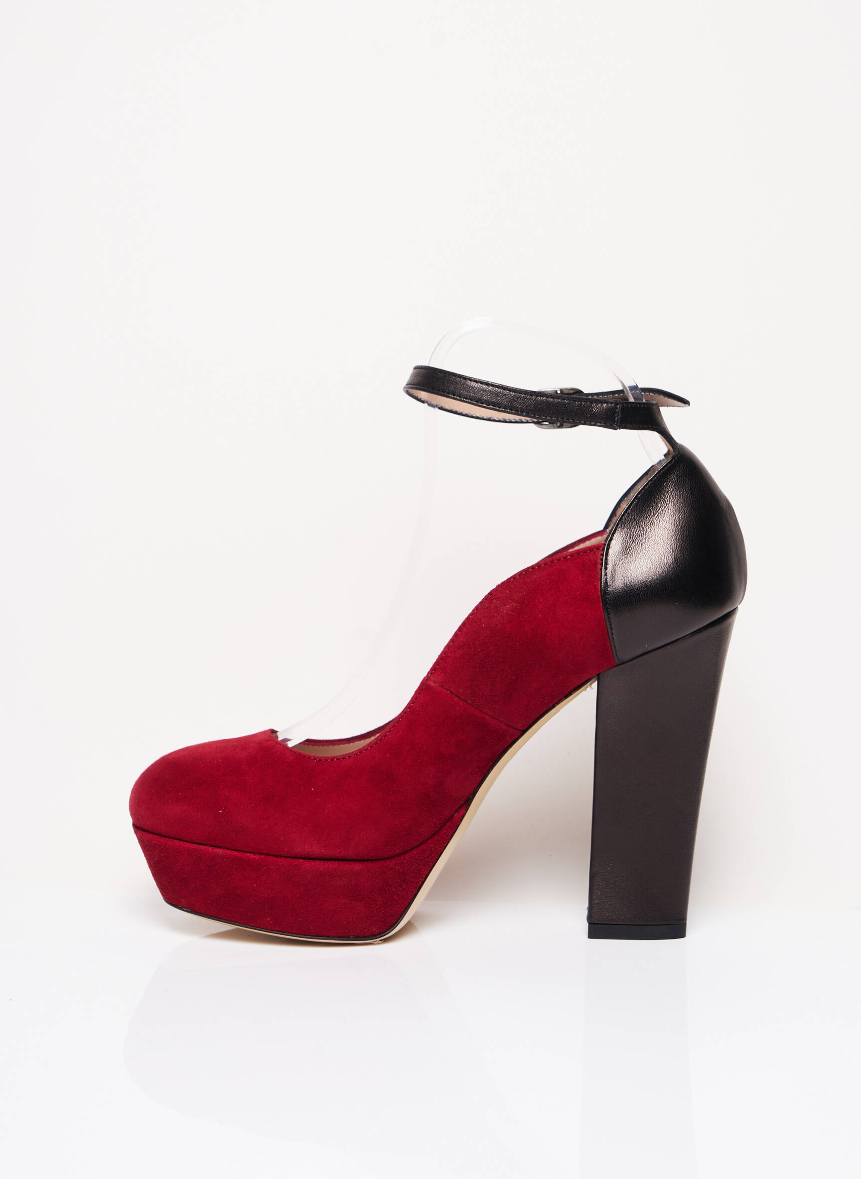 Gaia D Este Escarpins Femme couleur rouge