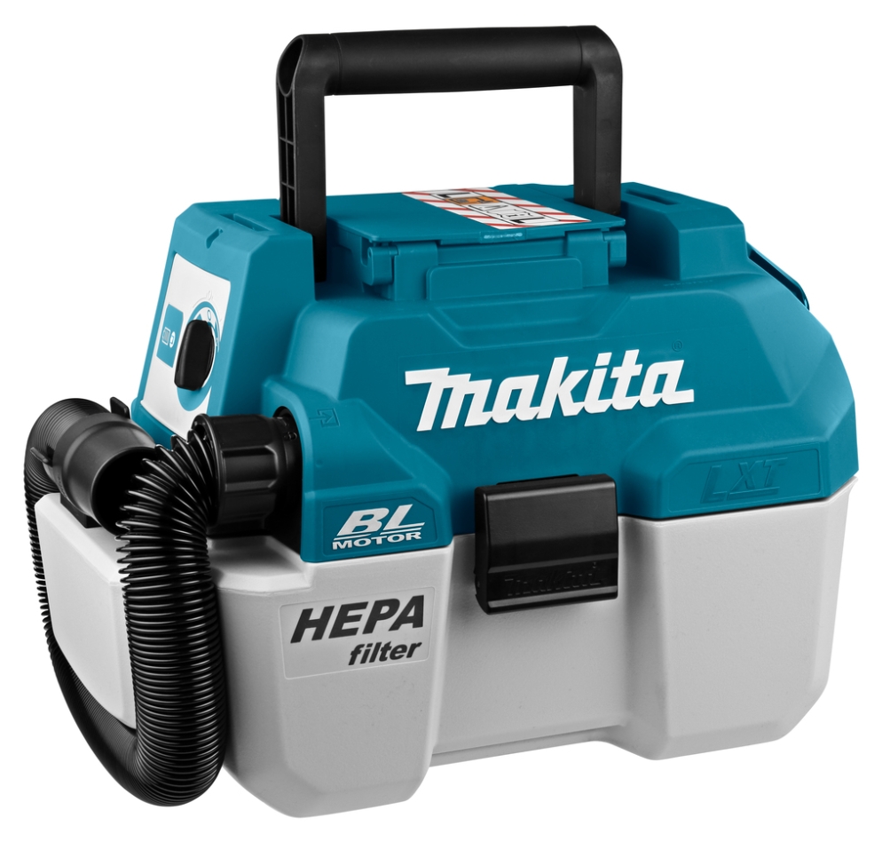 Makita DVC750LZX3 akumulatorski sesalnik 18V brez baterij in polnilnika s tekočim filtrom