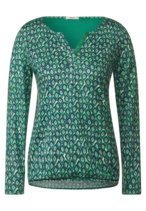 CECIL Tunikashirt mit Minimalprint