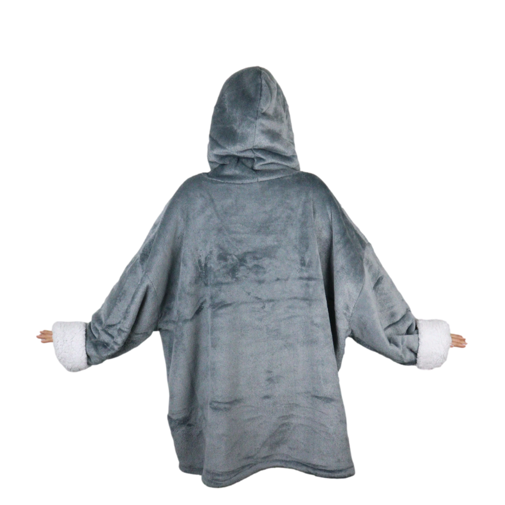 Orange85 Hoodie-Decke mit Ärmeln