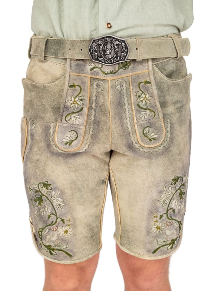 MADDOX Lederhose FLEESENSEE in braun günstig kaufen