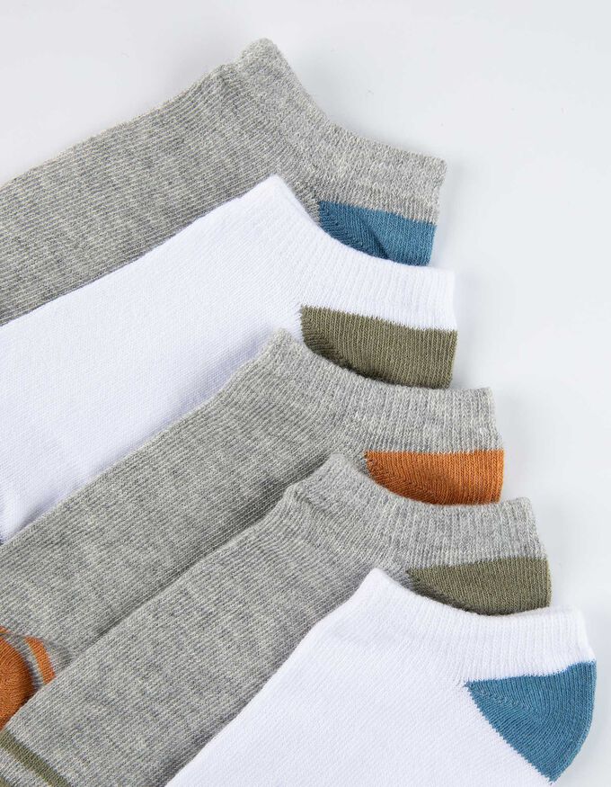 Sneakersocken - 5er-Pack
