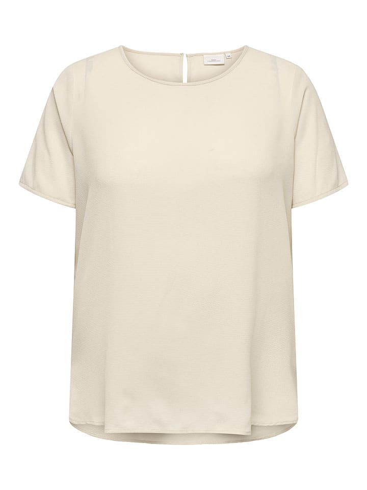 ONLY Carmakoma Bluse in Creme günstig kaufen