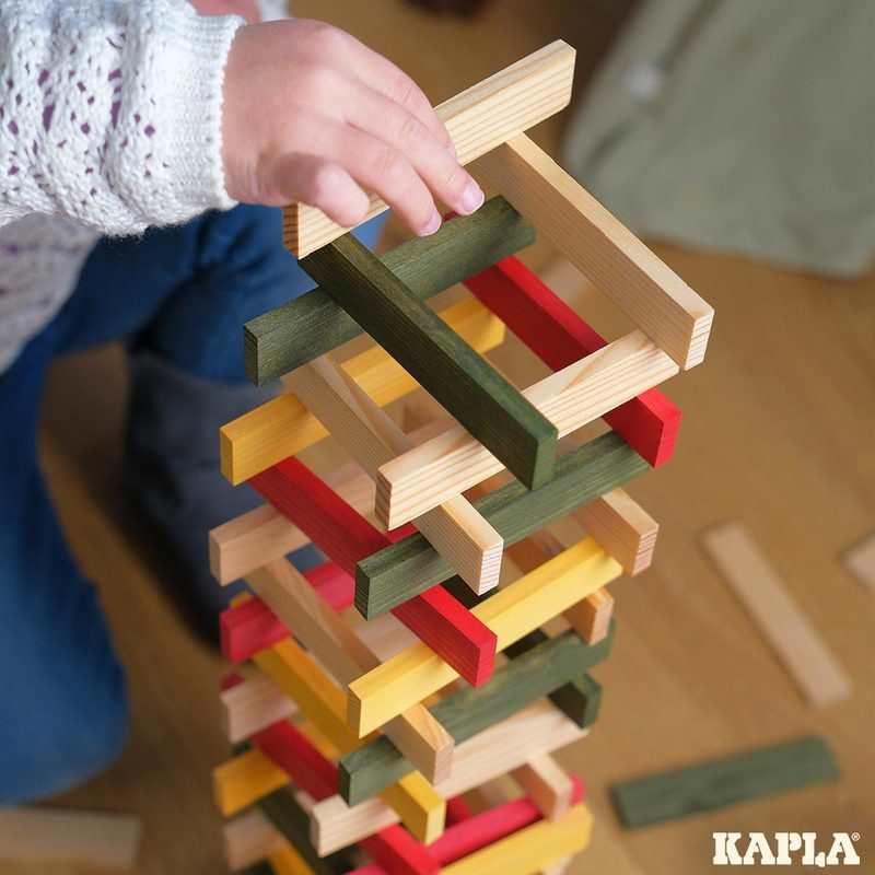 Baril 120 planchettes Kapla