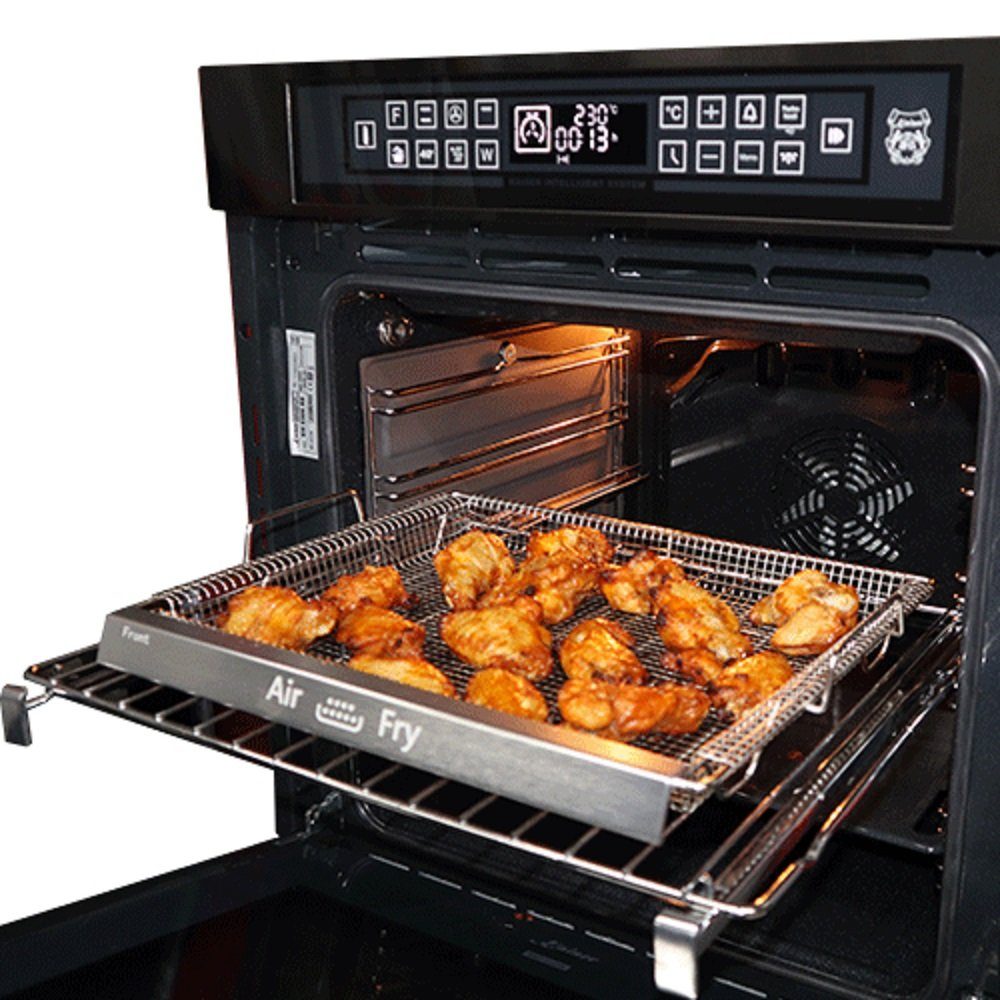 Kaiser Küchengeräte Backofen-Set EH 6306 RS+EM 6307 RS, Einbaubackofen,79L 15 Fkt. +Mikrowellen-Backofen, 45 cm