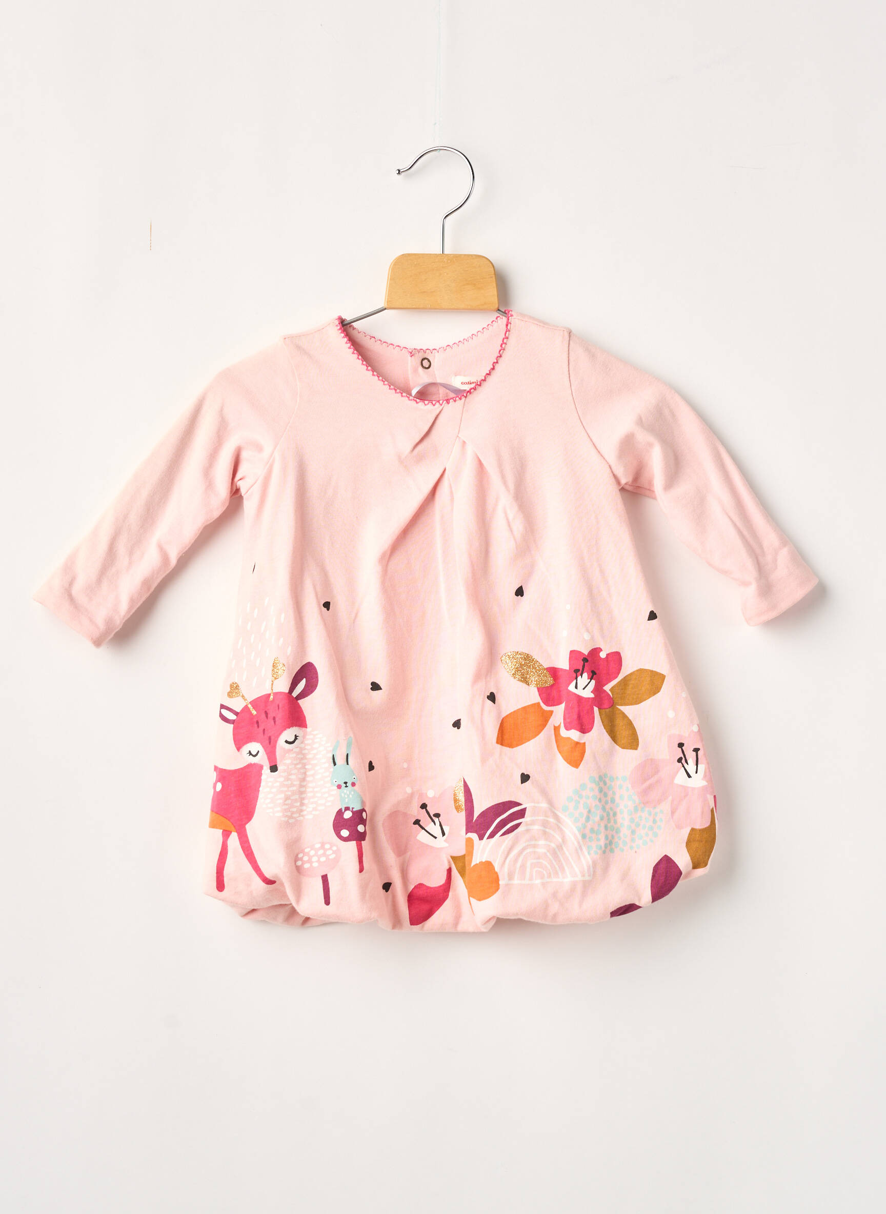 Catimini Robes Courtes Fille couleur rose