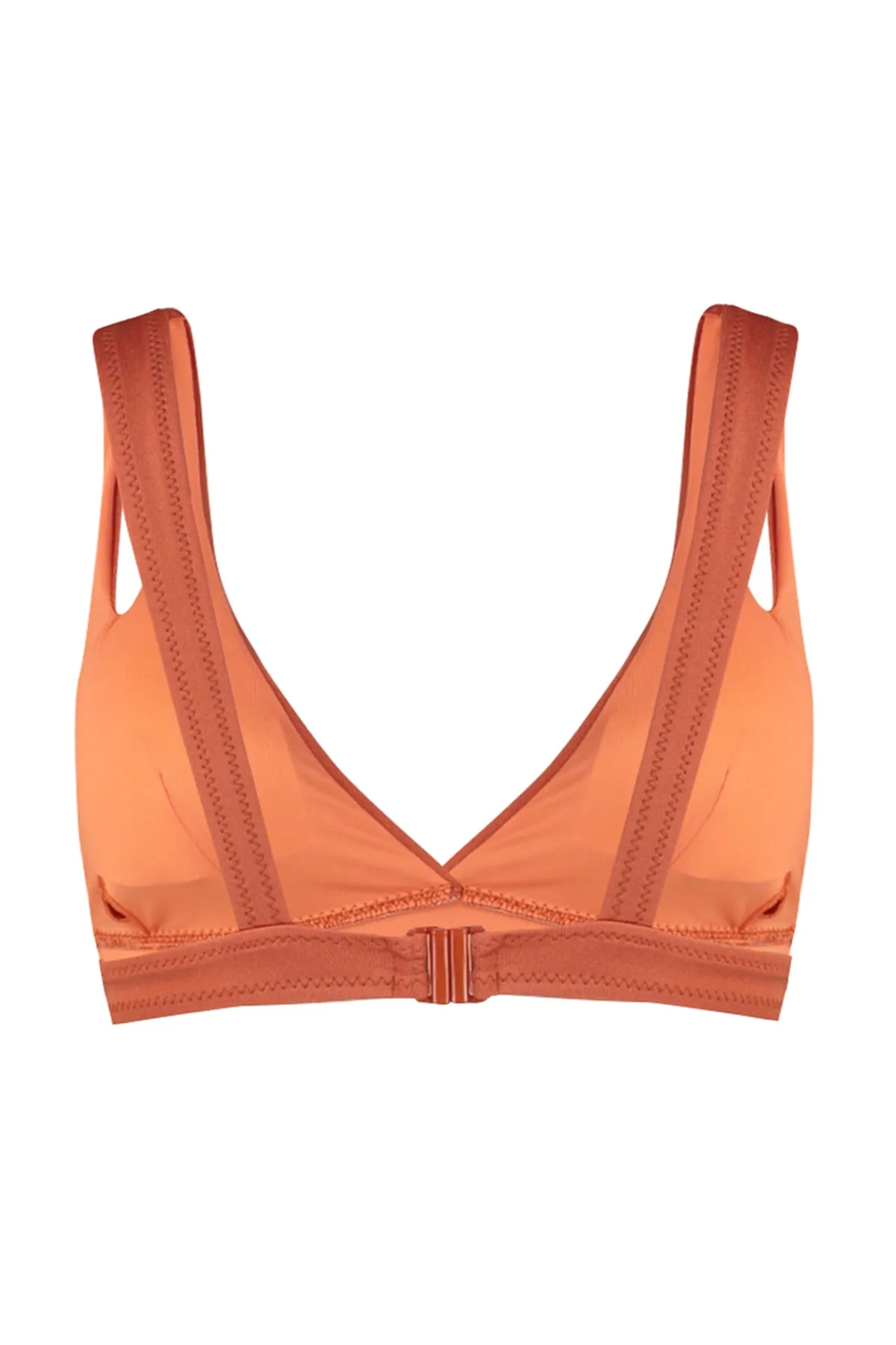 Trendyol Collection  Gefliestes, dreieckiges Bikinioberteil mit Ausschnitt/Fenster TBESS20BU0202