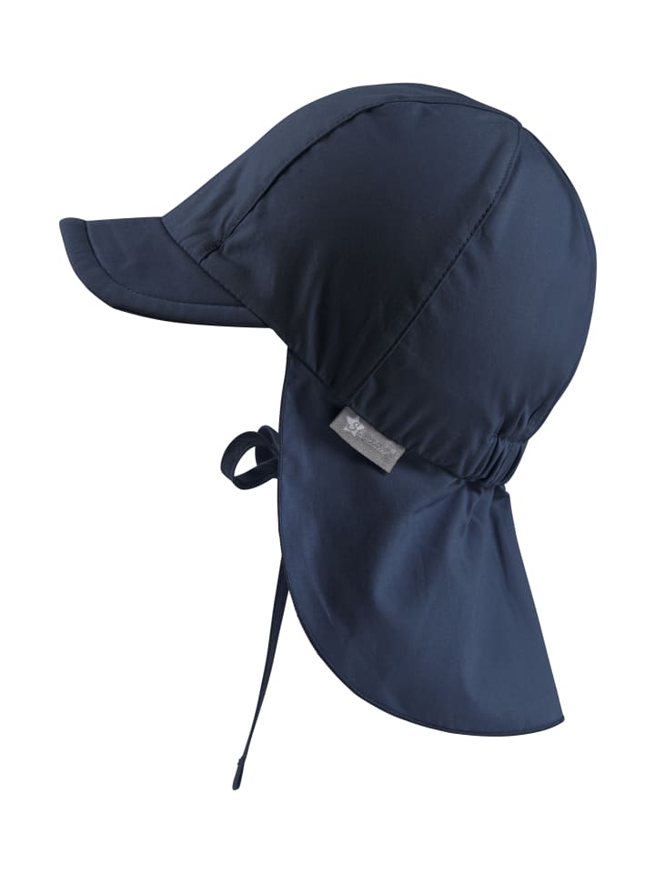 Sterntaler Schirmmütze mit Nackenschutz in marineblau günstig kaufen