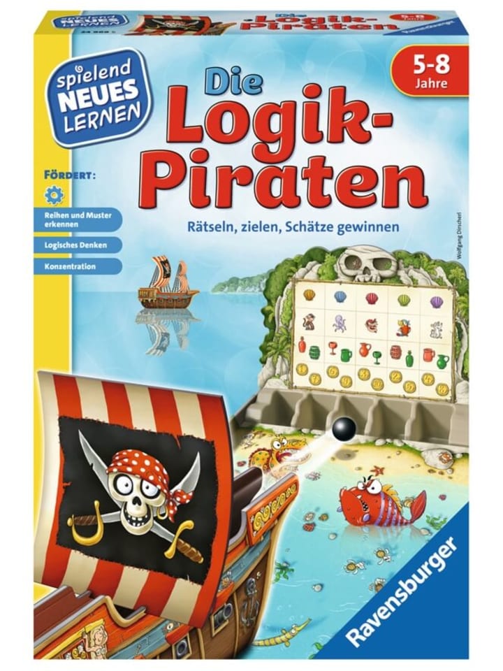 Ravensburger Brettspiel Die Logik-Piraten, 5-8 Jahre günstig kaufen onesize