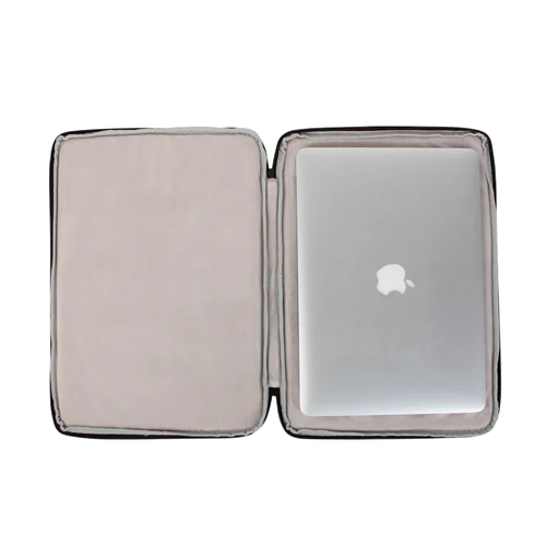 Sandton 13-inch laptop sleeve, petrol blue