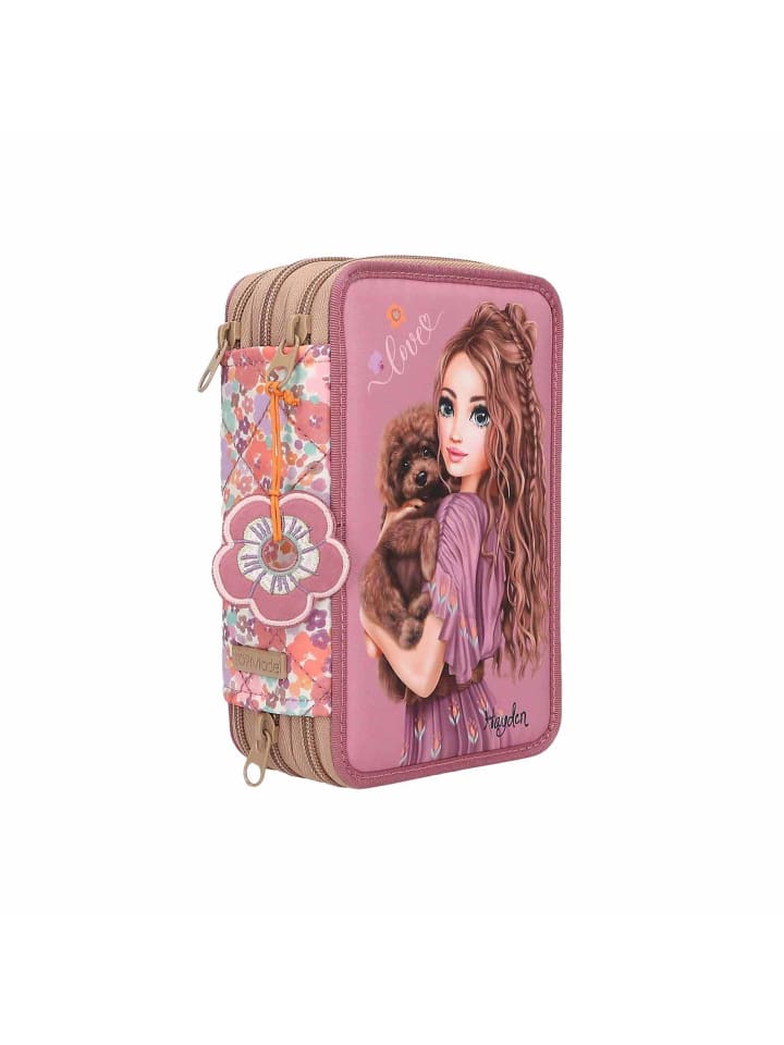 Depesche 3-Fach Federtasche TOPModel 7,5 x 13 x 20 cm in bunt günstig kaufen onesize
