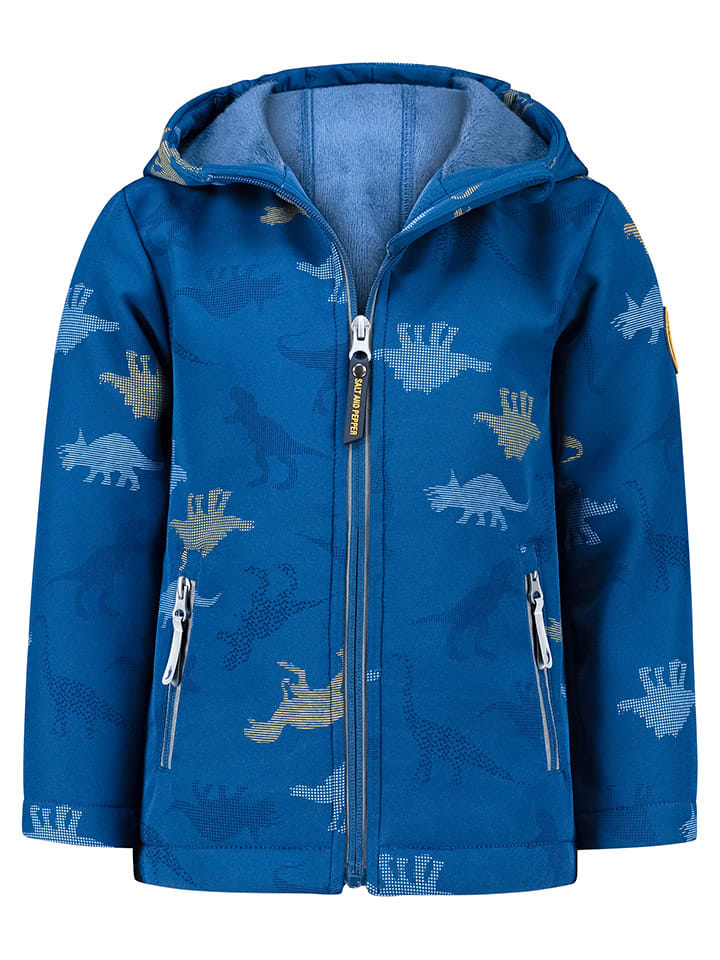 Salt and Pepper Softshelljacke in Blau günstig kaufen