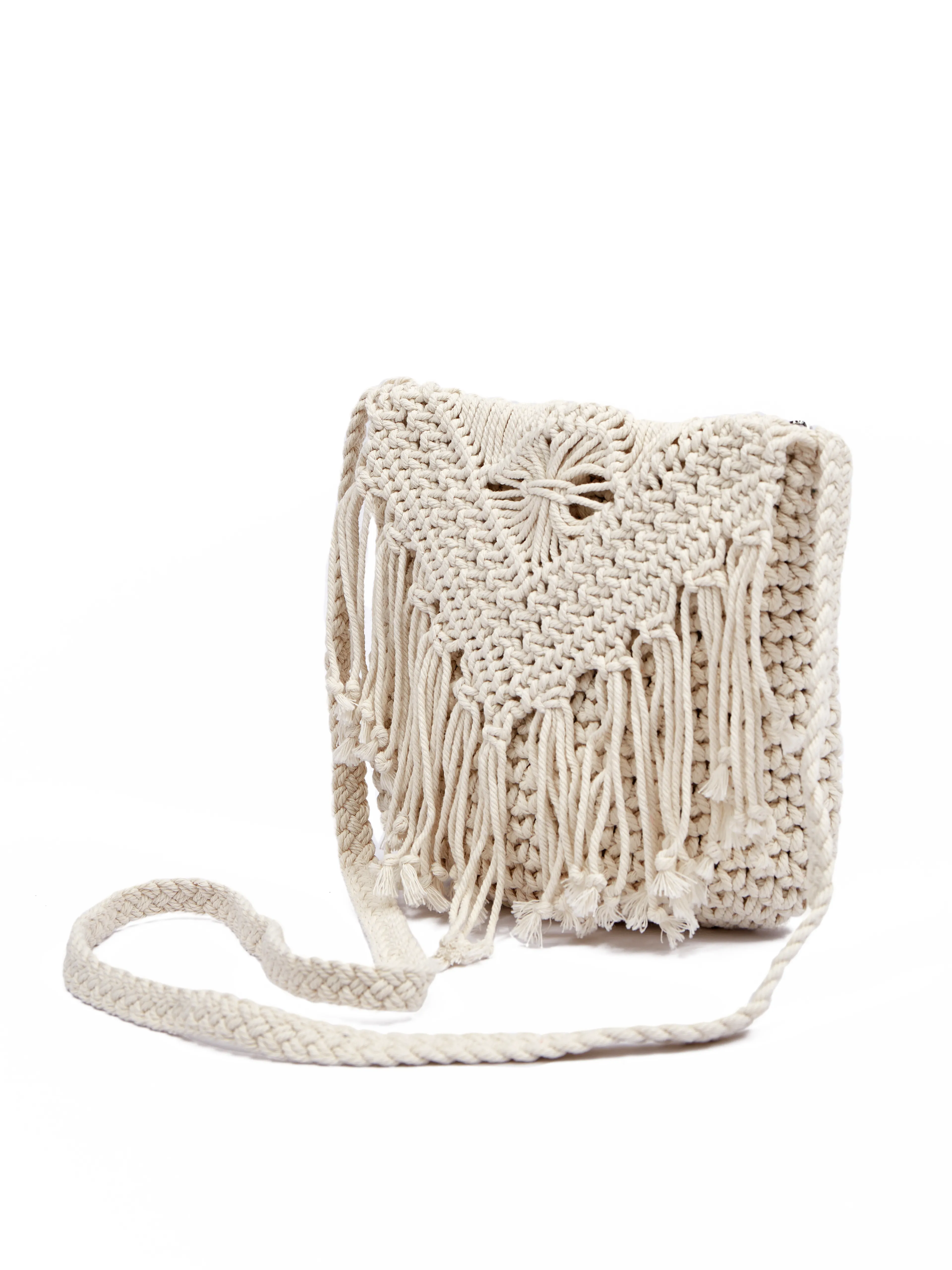 Cremefarbene Damenhandtasche ORSAY