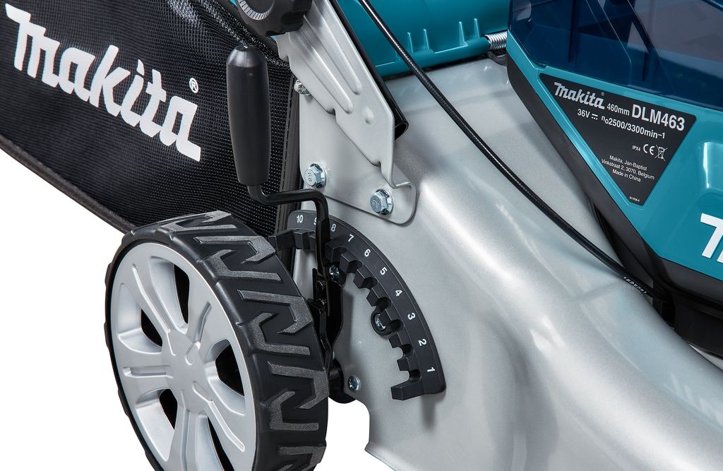 Akumulátorová sekačka na trávu Makita DLM463PT2 46 cm 2 x 18 V 5,0 Ah Li-Ion