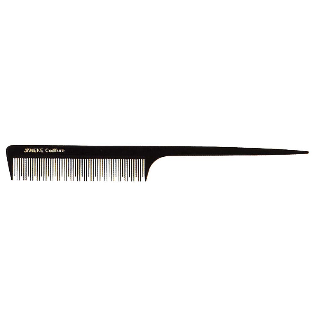 Jäneke Polycarbonate Toupierkamm 861,  schwarz
