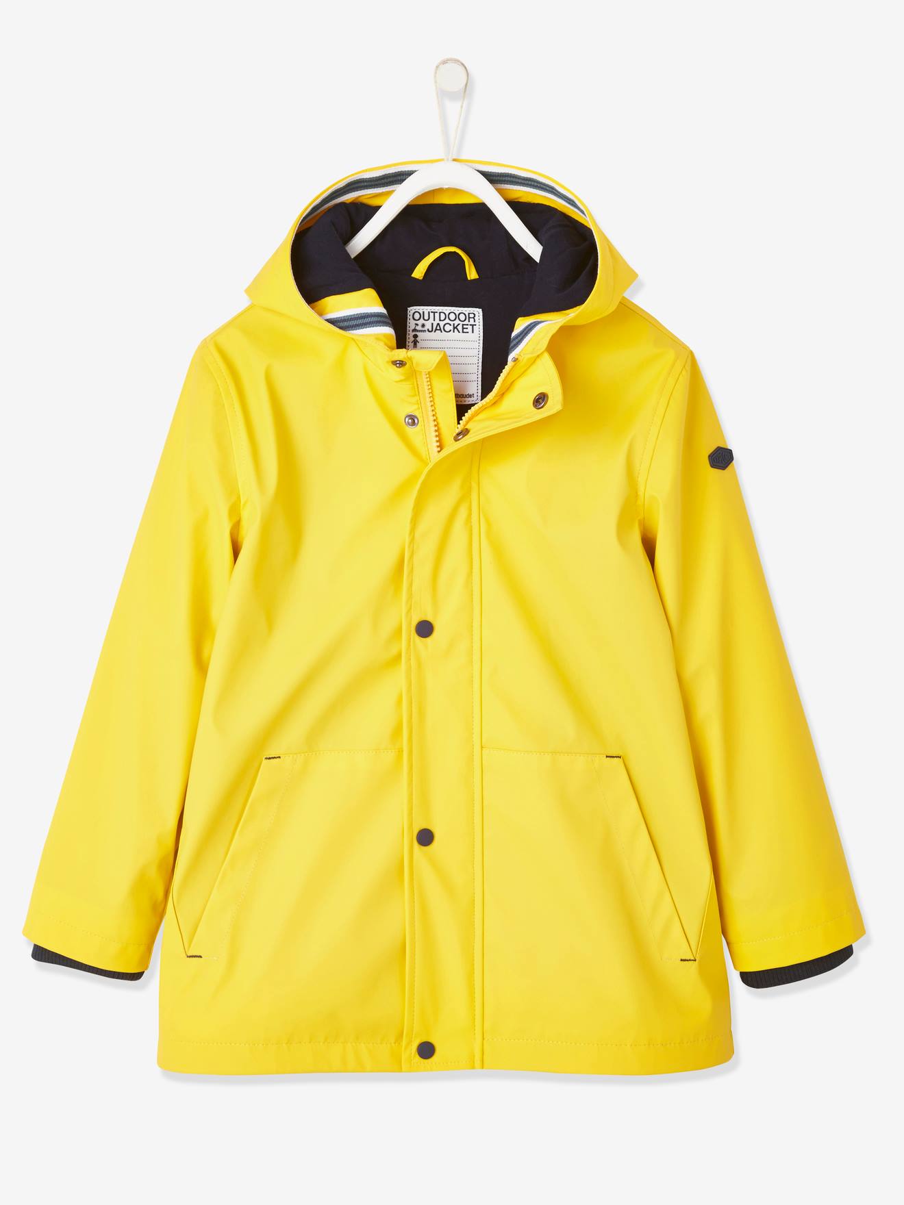 Vertbaudet Gefütterte Jungen Regenjacke - gelb