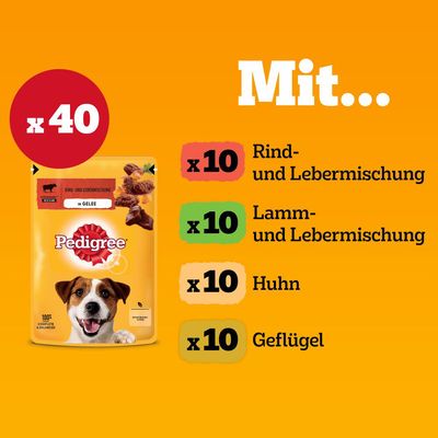 Pedigree Frischebeutel Multipack