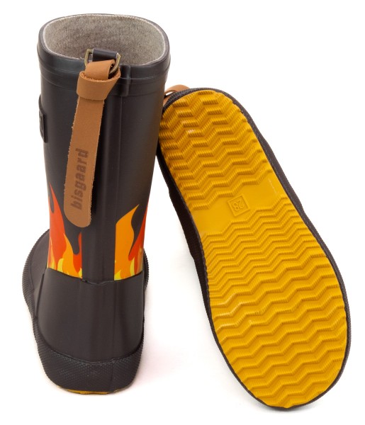 Bisgaard ~ Gummistiefel ~ Brown Flames