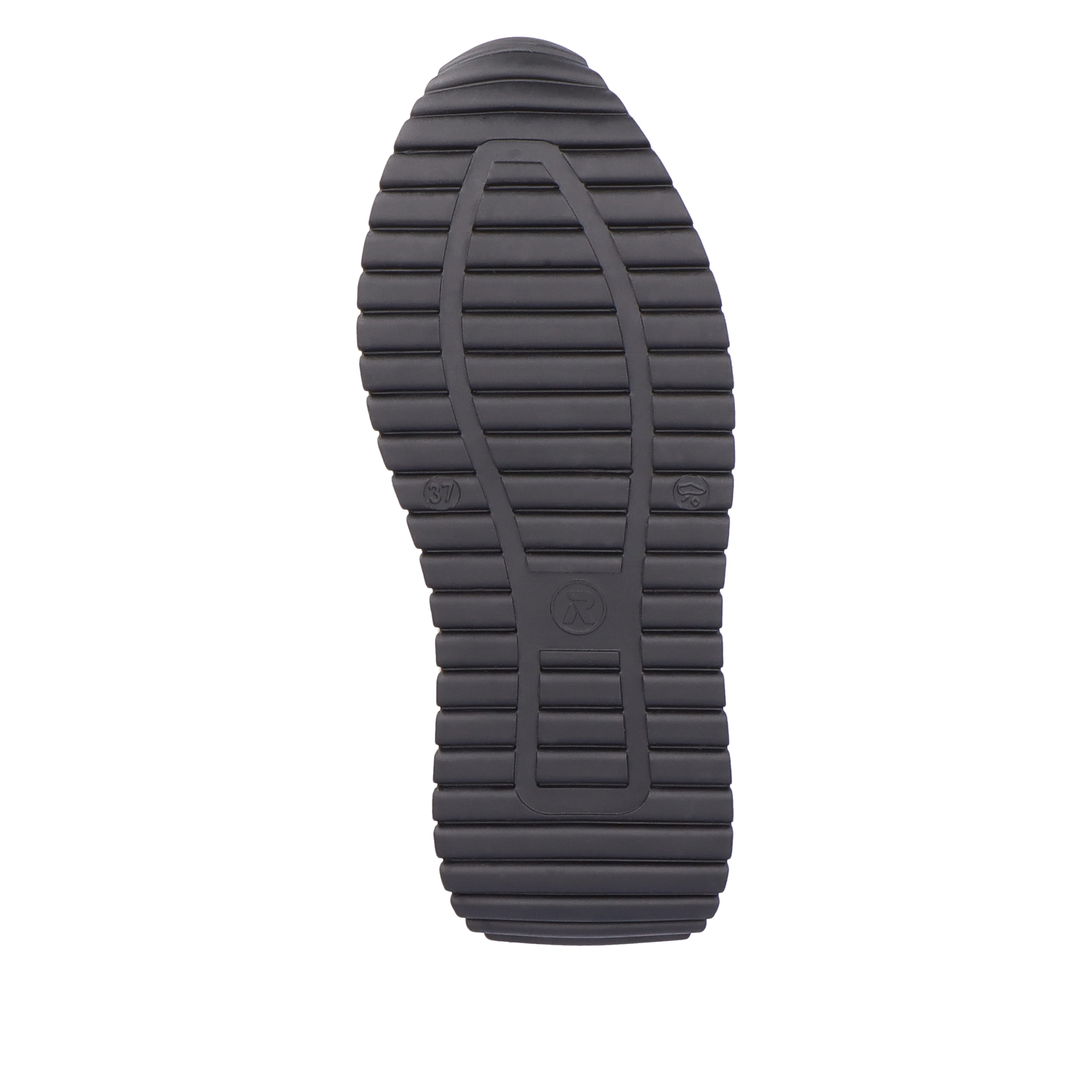 Rieker Damen Sneaker High steel black