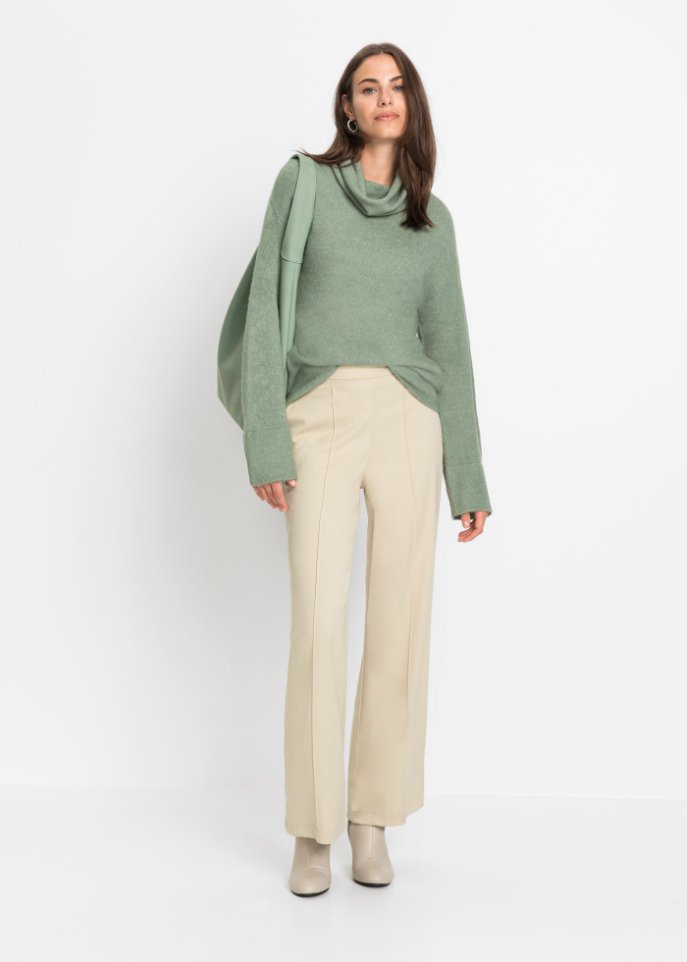 Pullover mit weitem Ärmel