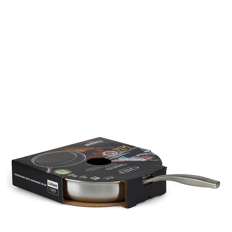 Cuisine Chef Stekepanne ø 28 cm Onyx keramisk Cuisine Chef