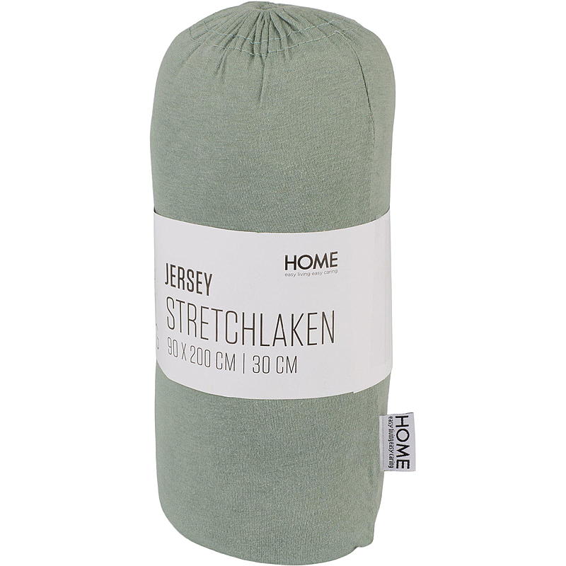 Home Jerseylaken 90x200 cm, grønn