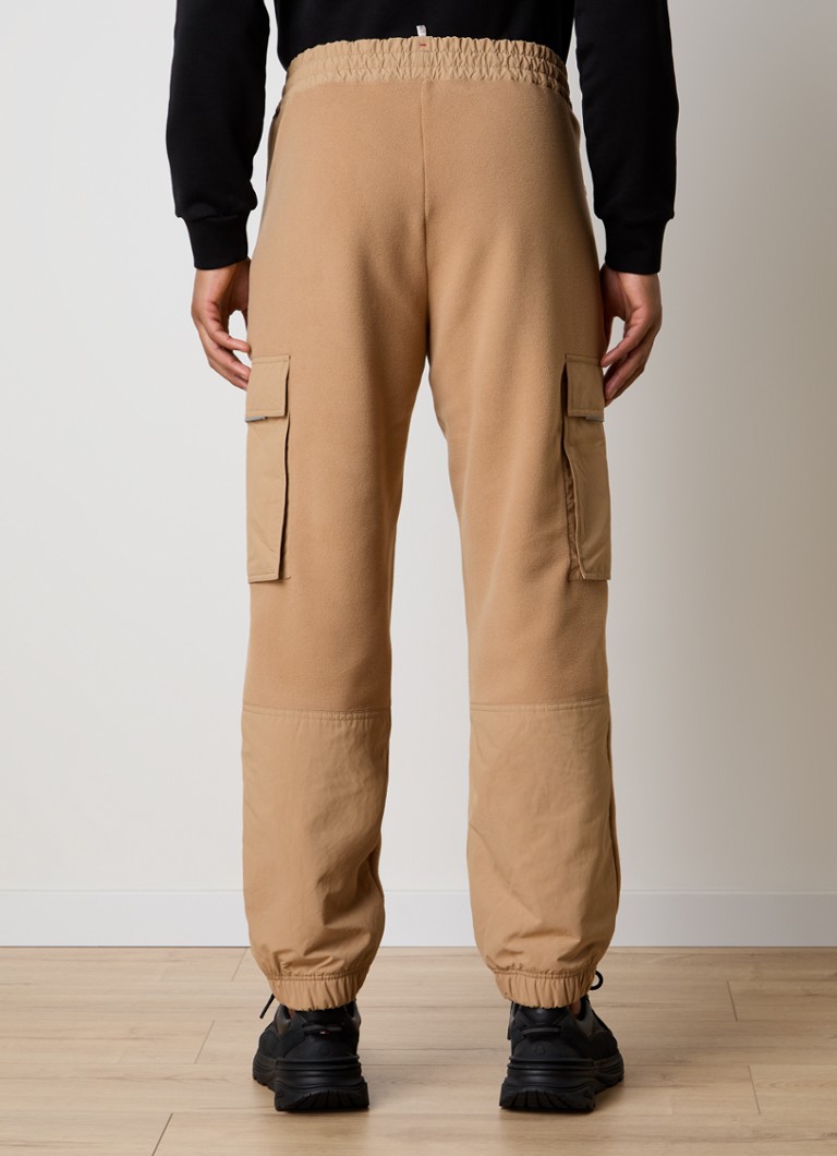 Pantaloni de trening Moncler cu croială dreaptă din țesătură terry