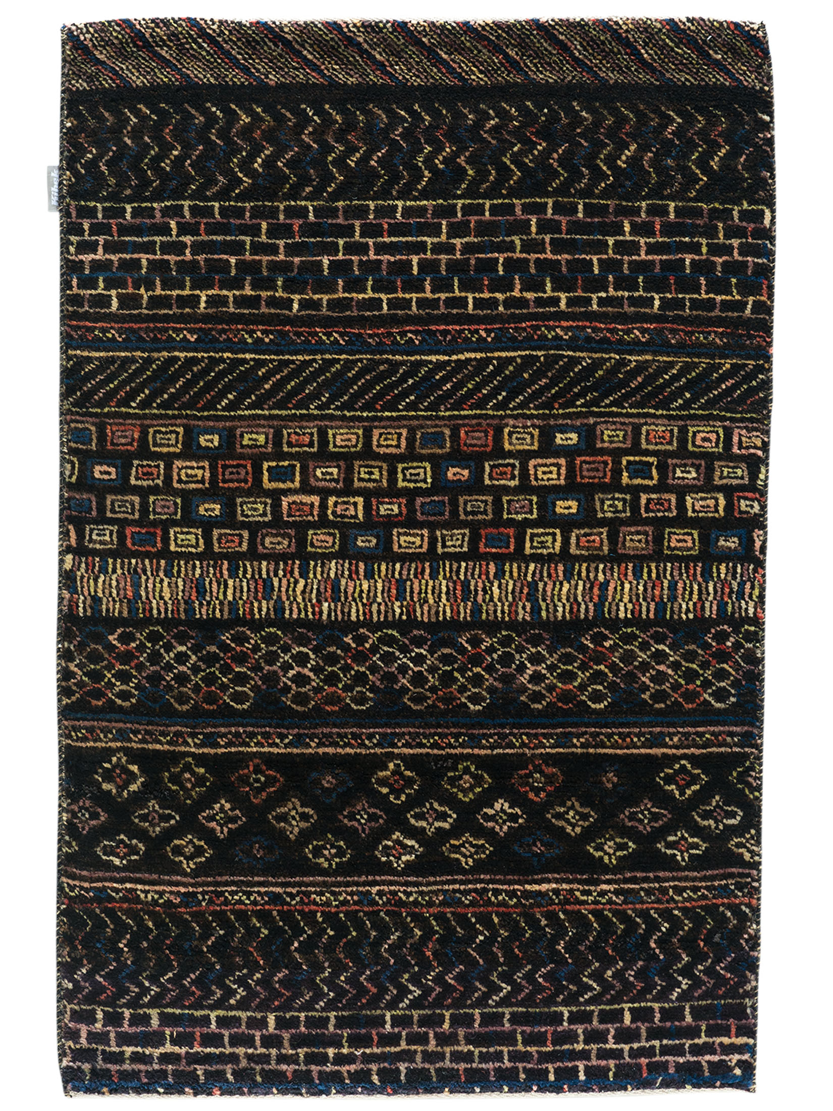 Contemporary Gabbeh ca. 62 x 95 cm, Unikat / Einzelstück