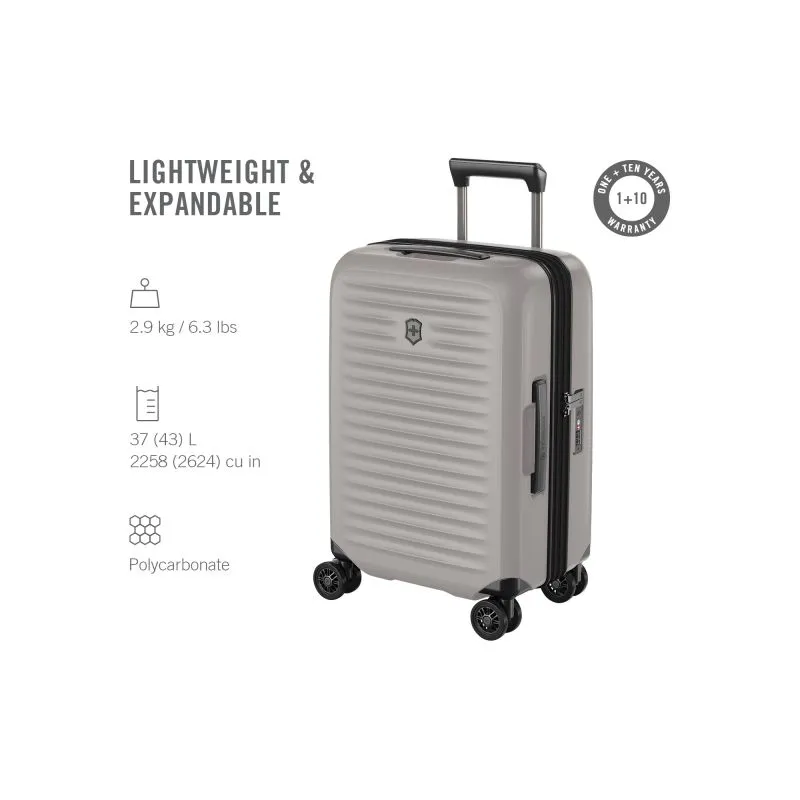 Victorinox Airox Advanced Frequent Flyer Carry-On Erweiterbar (55 cm) - Stone White