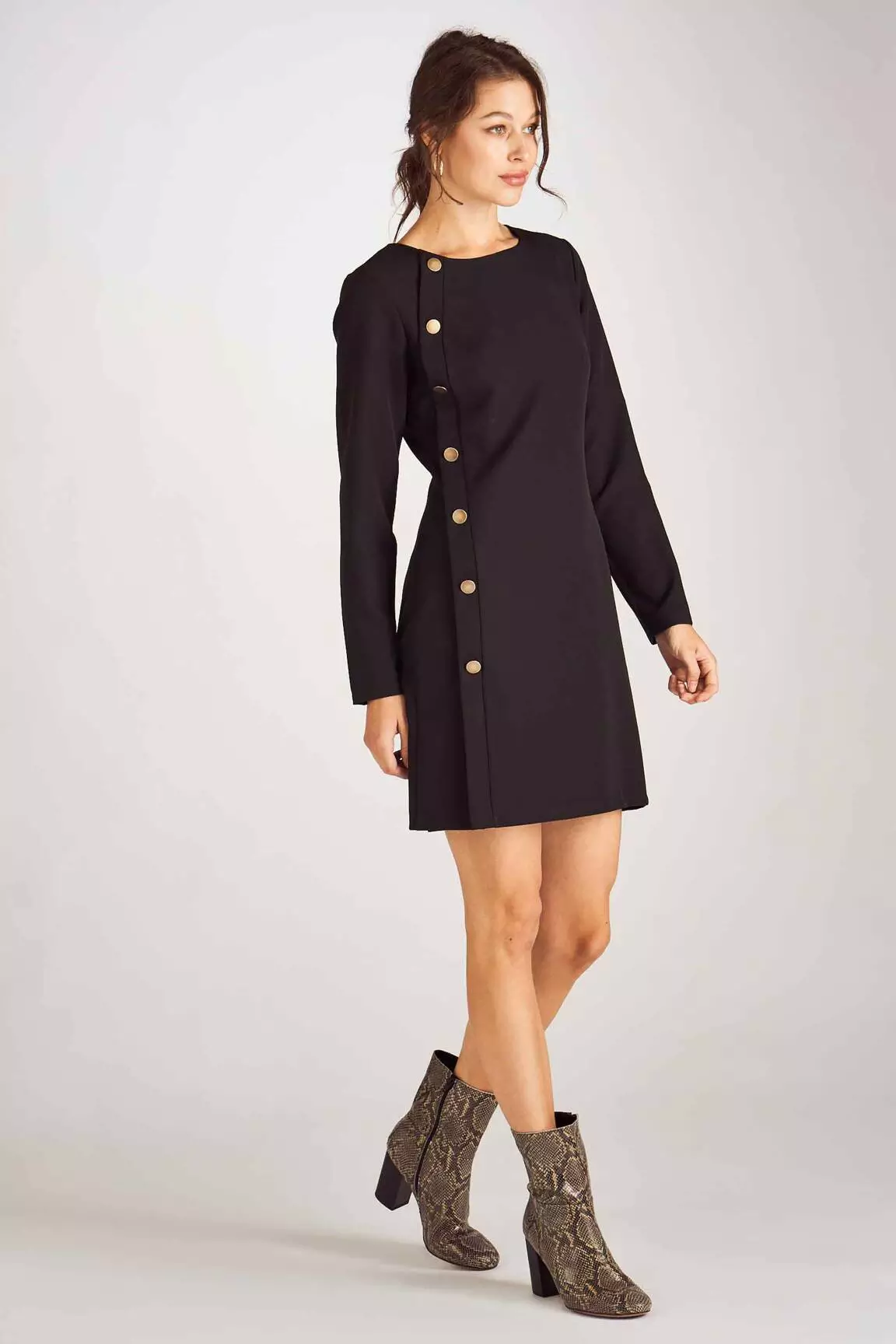 Astrid Black Label Robes Courtes Femme couleur noir