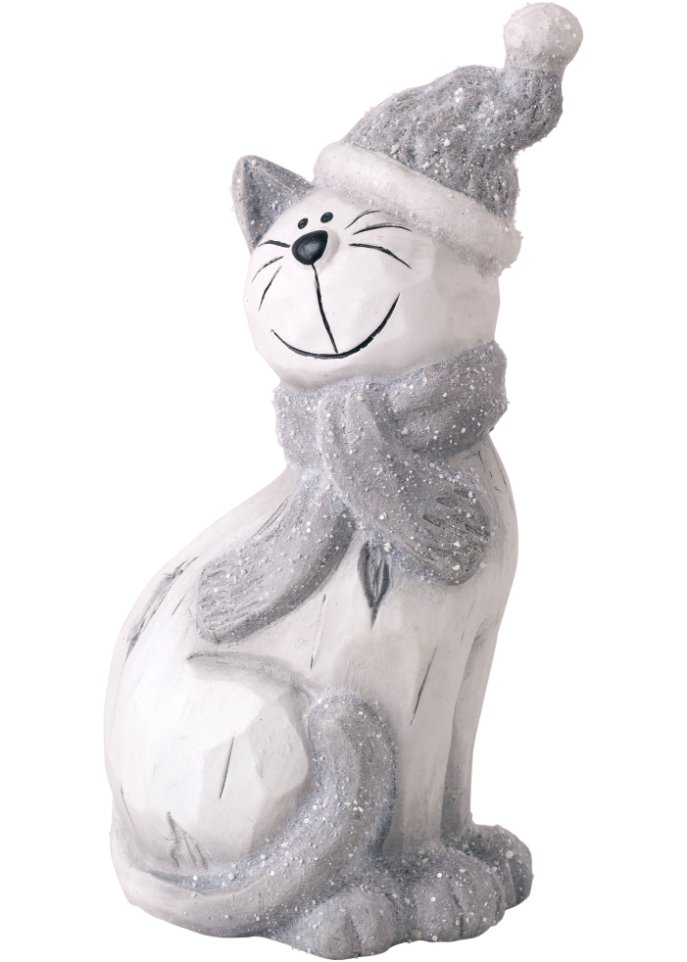 Deko-Figur in Katzenform