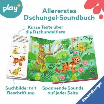 Play+ Mein allererstes Soundbuch: Im Dschungel