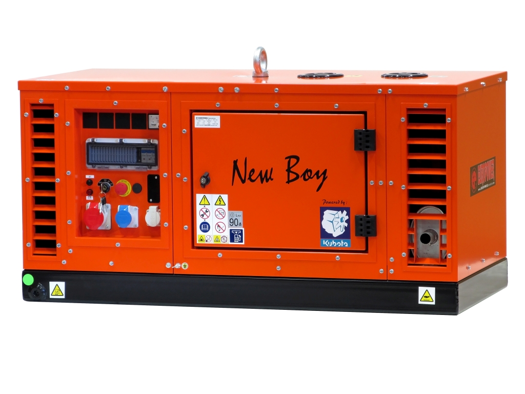 Europower 951011114 New Boy EPS113TDE generator 11 KVA dieselmotor 230/400 Volt 0951011114