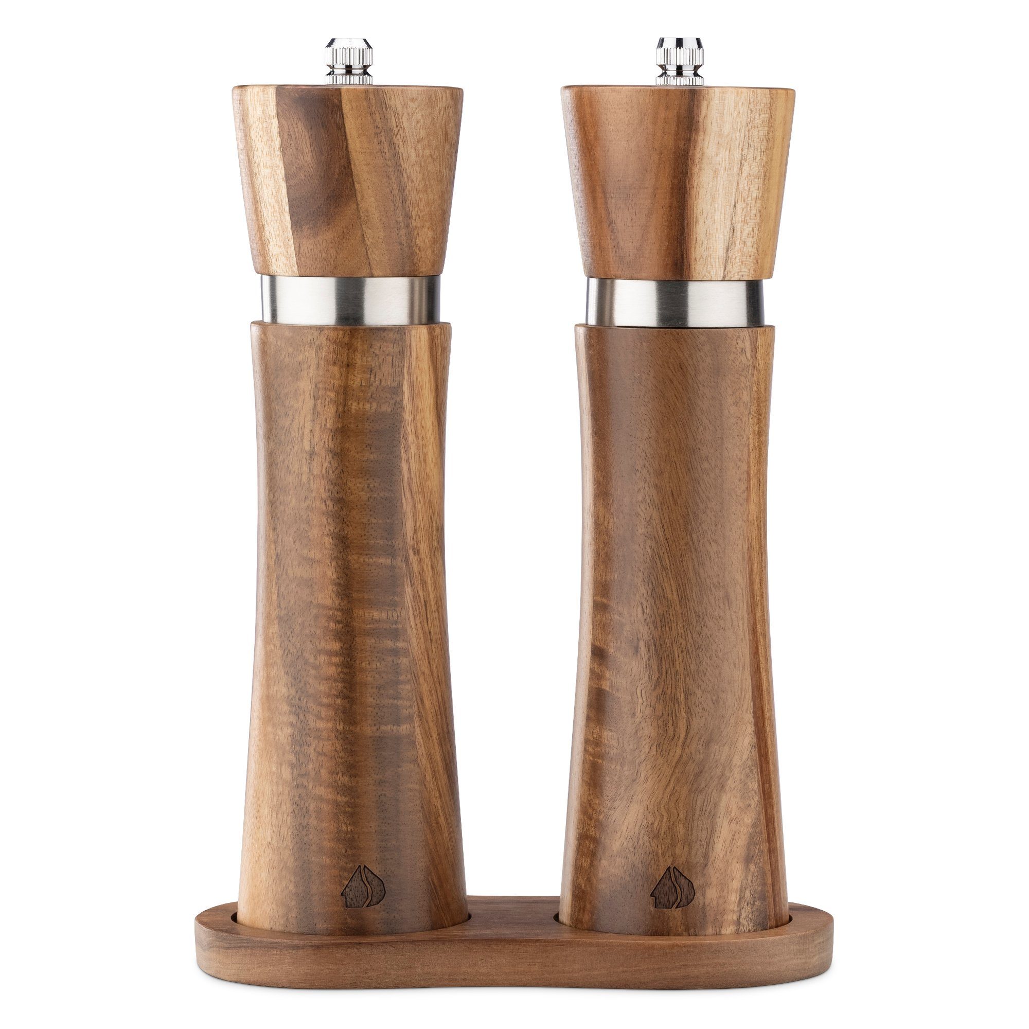 Navaris Gewürzmühle Salz und Pfeffer Mühle Set - Gewürzmühle Grinder Streuer für Gewürze