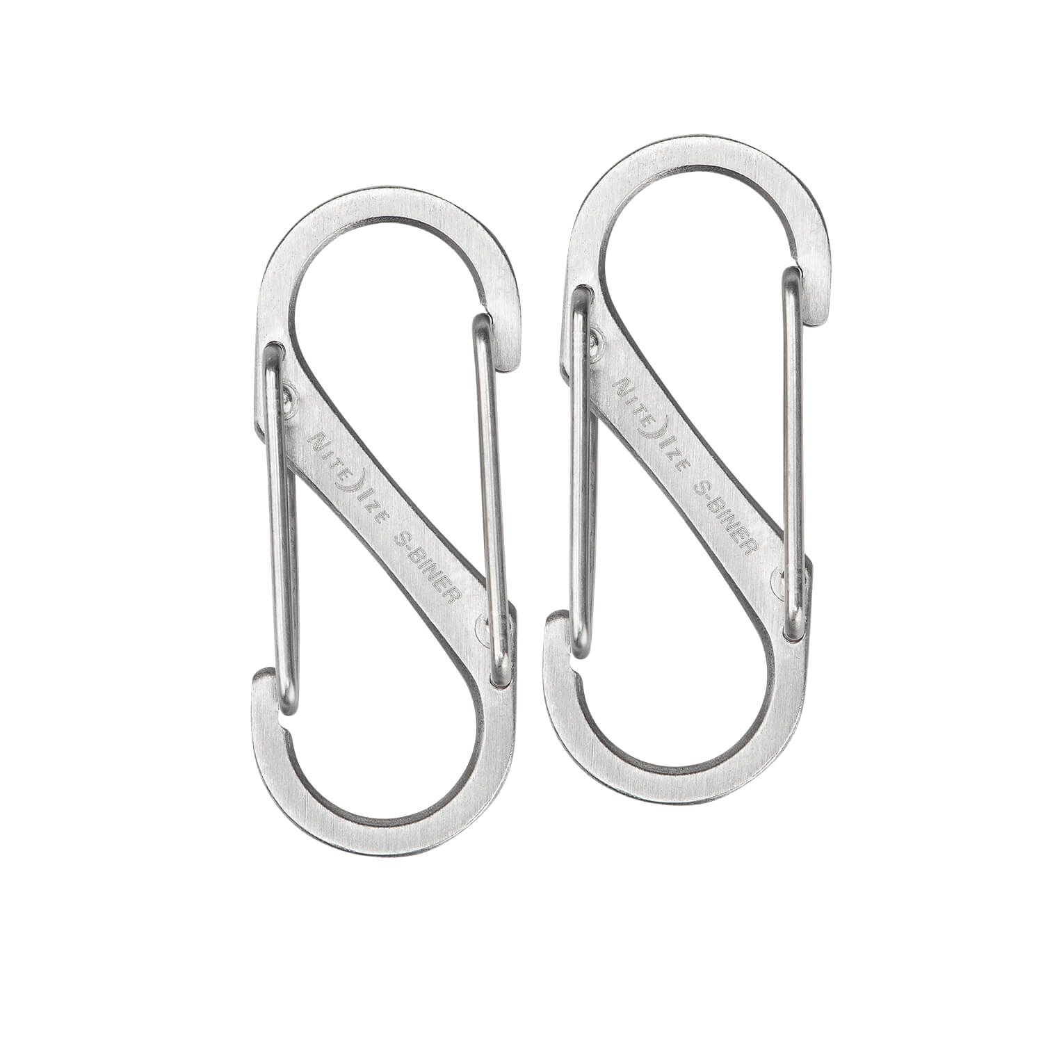 S-Biner Doppel-Clip Karabiner 2er Pack