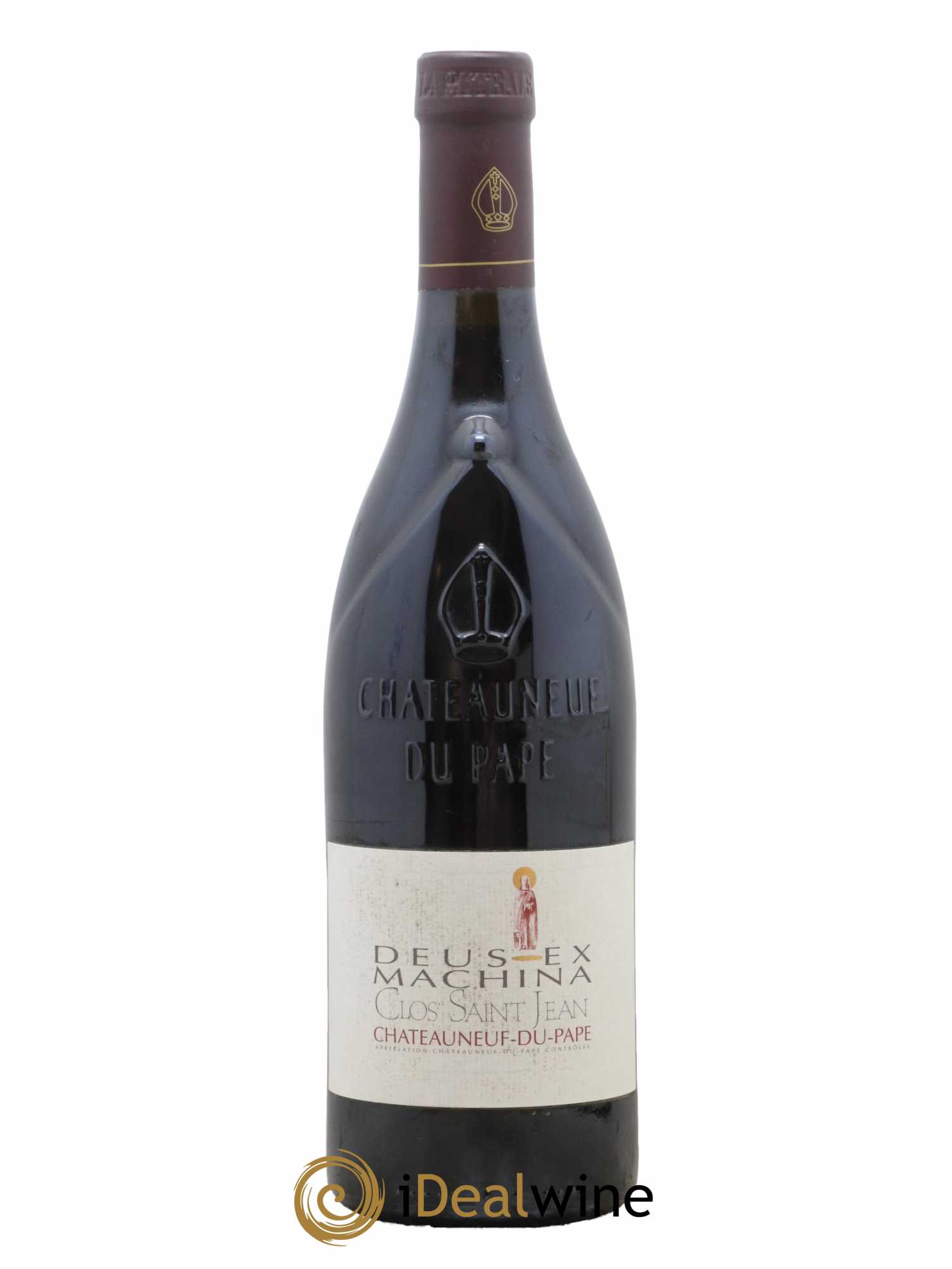 Châteauneuf-du-Pape Clos Saint-Jean Deus Ex Machina Pascal et Vincent Maurel  2012 - Lot de 1 Bouteille