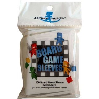 Board Games Sleeves - European Variant - Big Cards (59x92mm) (100)