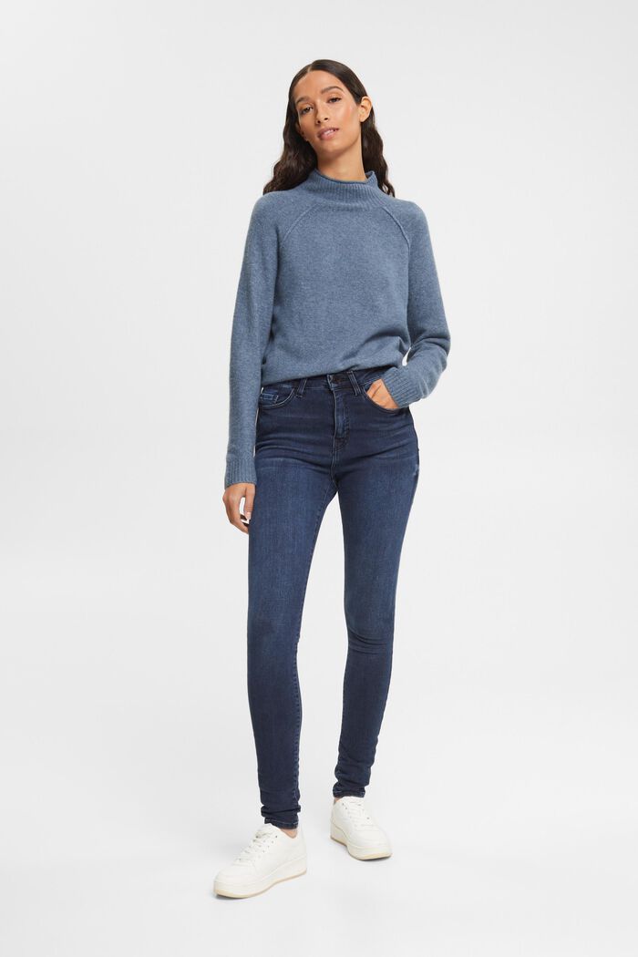 Stretchige High-Rise-Jeans im Skinny Fit