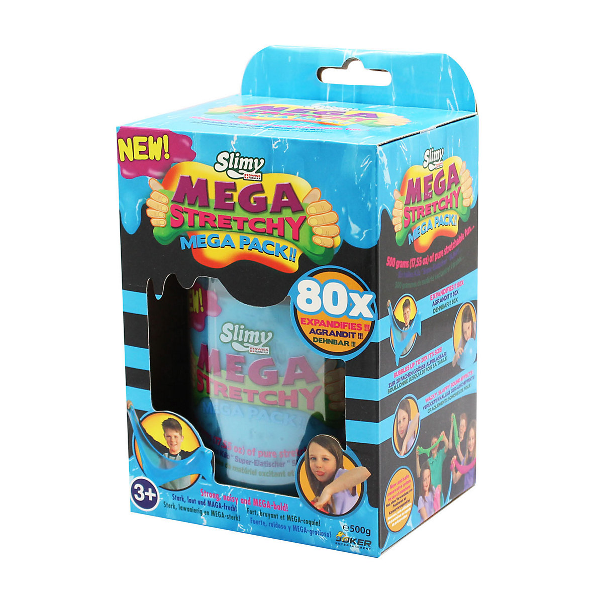 Original SLIMY® Mega Stretchy 500g - extrem dehnbarer Schleim in der Geschenkbox