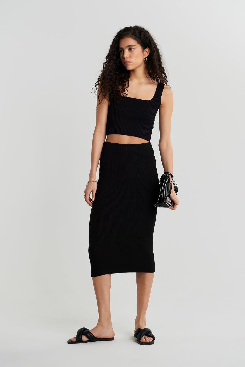 Vida rib skirt