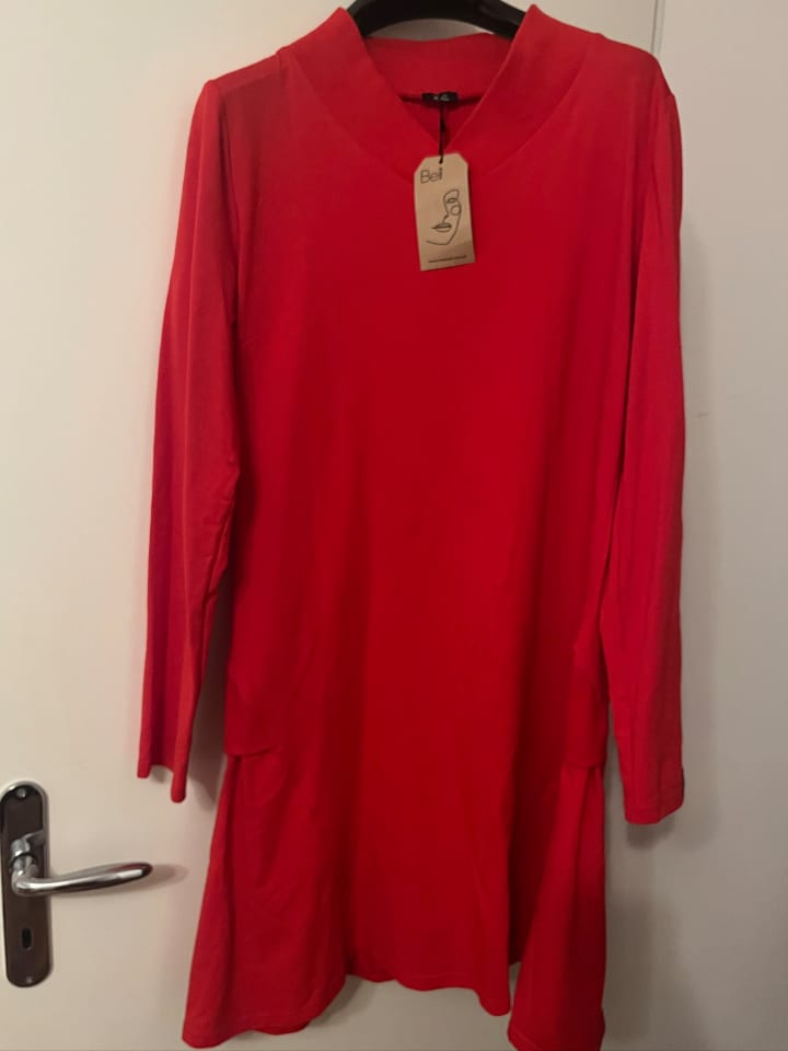 Be Wear Kleid in Rot günstig kaufen XXL