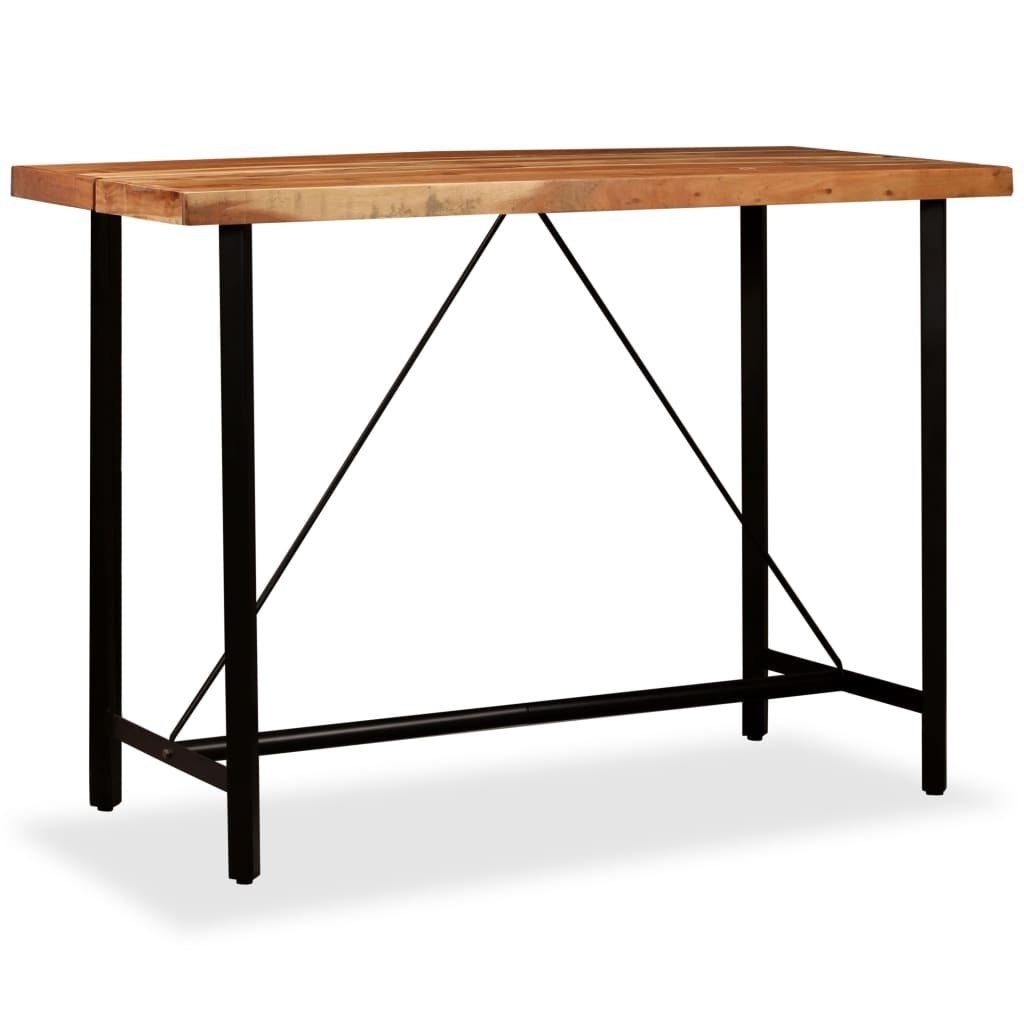 möbelando Stehtisch 295445 (LxBxH: 150x70x107 cm), aus Massivholz in Akazie