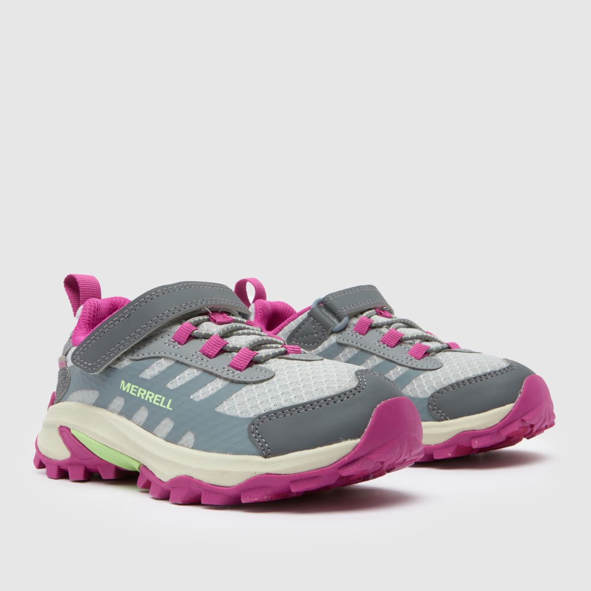 Merrell Moab Speed 2 Low Lány Junior Tornacipő Szürke |