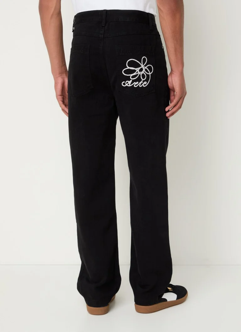 Pantaloni chino Arte Antwerp cu croială dreaptă și buzunare laterale