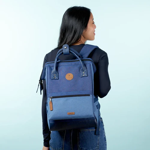 San Giljan Medium Adventurer Backpack, Navy Blue